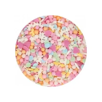 Jedlá dekorace na dort Cukrová dekorace (Fun Cakes) - Jednorožec mix (Pastel Unicorn) / 30 g