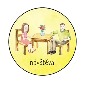 magnetka pro dítě Slon Pamatovák Návštěva