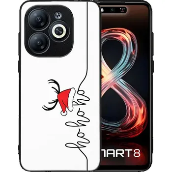 Vánoční dekorace VSECHNONAMOBIL 94320 MY ART Kryt s vánočním designem Infinix Smart 8 HOHOHO (073)