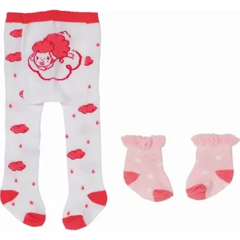 Doplněk pro panenku Baby Annabell Punčocháče a ponožky, 43 cm - obláčky
