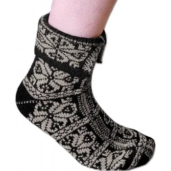 Pánské ponožky Peruánky 39-42 Bílé