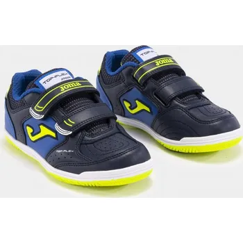 Dětská sálová obuv Dětské sálovky Joma TOP FLEX modrá/černá