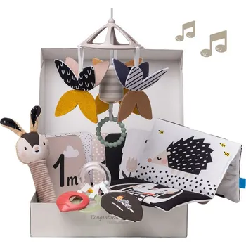 plyšák TAF TOYS sada hraček Black&White Kit