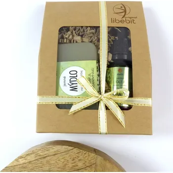 Kosmetická sada Pěsticí olej SIMMON a mýdlo s arganovým olejem a zeleným jílem v sadě (Dárková sada pěsticího oleje a luxusního mýdla)