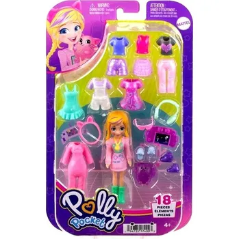 Mattel Polly Pocket: Pidi svět do kapsy - set s panenkou a doplňky