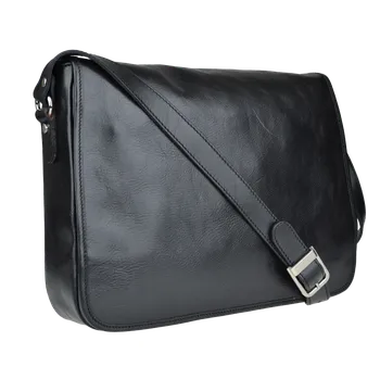 Pánská aktovka NovaKabelka.cz Kožená aktovka Lorenzo Nero