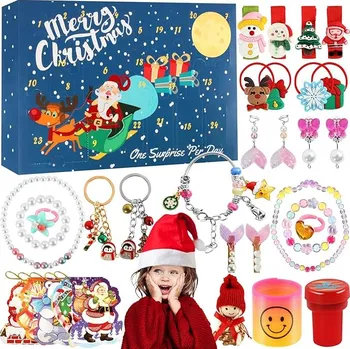 Souprava šperků Adventní kalendář se šperky P04093