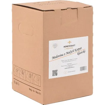 Medovina Včelco - Medovina z Malých Karpat - klasická - 5 l 13%, bag in box