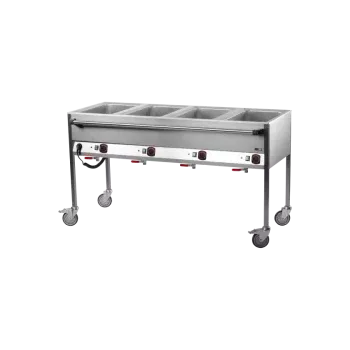 REDFOX Vodní lázeň elektrická GN 4-1/1 ovládání na delší straně | REDFOX - VLPD 4120