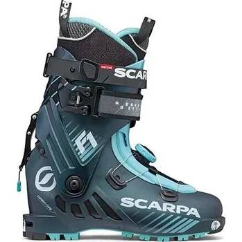 Sjezdové boty Dámské skialpové boty SCARPA F1 LD 3.0 ANTRACITE/AQUA Lady velikost lyžařských bot 27