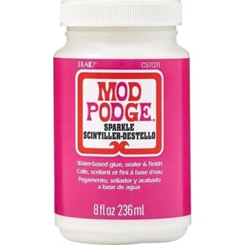 Průmyslové lepidlo Mod Podge Sparkle - Třpytivé lepidlo, lak a finiš 236 ml