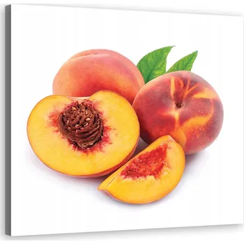 Obraz OBRAZ NA PLÁTNĚ Ovoce broskev 60x60