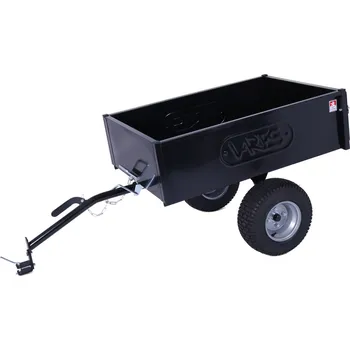 Zahradní vozík TRVMS Vozík za traktor -ČERNÁ
