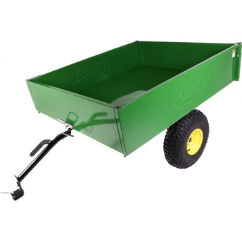 Zahradní vozík TR 350-7 Vozík za traktor -ZELENÁ