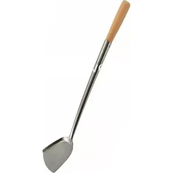 Naběračka Nerezová nabírací lopatka 50 cm (naběračka nerezová dlouhá pro woky a Paella pánve)