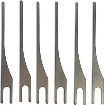 Příslušenství k holicímu strojku Náhradní planžety Peterson - 6ks