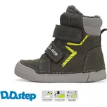 D.D.step chlapecká zimní obuv W068-42921M Barva: šedá, Velikost: 33