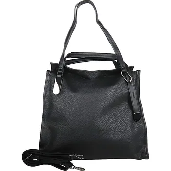Kabelka Víceúčelová velká černá kabelka do ruky/na rameno/podél těla Maria C. 922 na A4