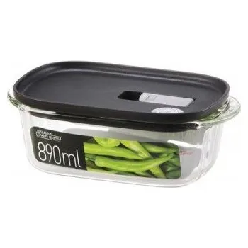 Dóza na potraviny Dóza na potraviny, borosilikátové sklo Oven-Glass, 890 ml (zn. Lock&Lock)