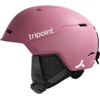 Lyžařská helma TRIPOINT TRDKOVA 52-54 CM (52 - 54) Růžová, Černá, Bílá