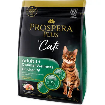 Krmivo pro kočku Krmivo Prospera Plus Adult 1+ Chicken Optimal Wellness 2kg-KS