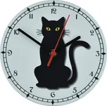 GTUP ® Nástěnné hodiny ČERNÁ KOČKA GT200-CK Skladem v ČR