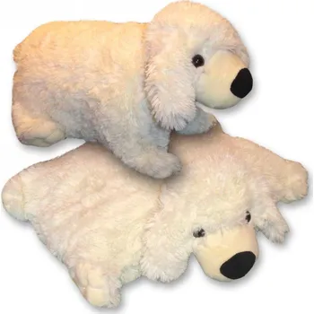 plyšák Rozkládací polštářek lední medvěd 3 cm