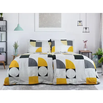 Povlečení B.E.S. - Petrovice, s.r.o. Povlečení KREP 140x200 TOP CLASS - Geometries