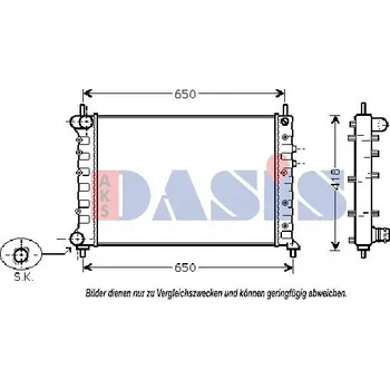 Chladič motoru Chladič, chlazení motoru AGB 421108A5