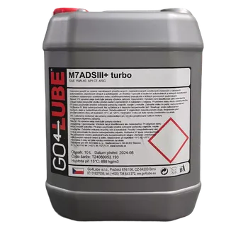 Motorový olej Go4Lube 15W-40 M7ADSIII TURBO+ 10L