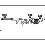Střední tlumič výfuku MTS 01.50466