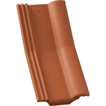 KM BETA Taška úžlabní základní půlená samet cihlová