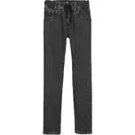 Chlapecké džíny GAP V-PO SLIM XS Tmavě šedá, Černá