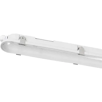 Průmyslové svítidlo PROLUMIA LED prachotěsné svítidlo Prima, Pro Aqua III se senzorem (IP66), 1207mm, 32W, 4800Lm, 4000K,RA>80, kovové klipy, 40281603