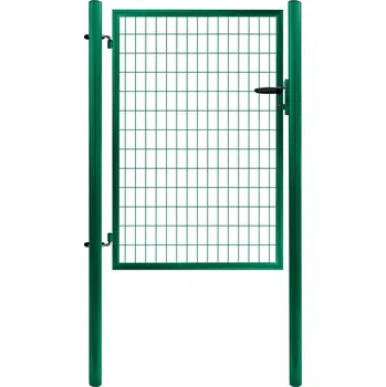 Plot Jednokřídlá branka SOLID® poplastovaná (Zn + PVC) - rozměr 1073 × 1450 mm