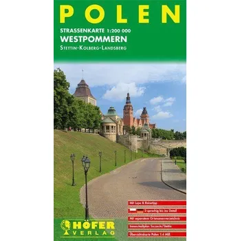 Polsko (Západní Pomořansko - Štětín / Kolberg / Landsberg) 1:200 000 / automapa