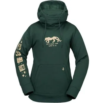 Dámská mikina MIKINA VOLCOM Riding Hydro P/O WMS - zelená - XS + při osobním odběru 1 652 Kč