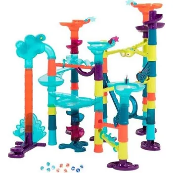 Kuličková dráha B-Toys - Kuličková dráha MARBLE Deluxe 3xAG13