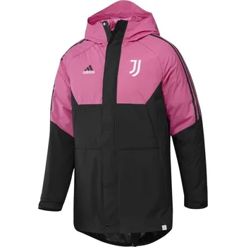 Pánská casual bunda adidas Juventus Condivo 22 Stadium Parka Adults Purple M