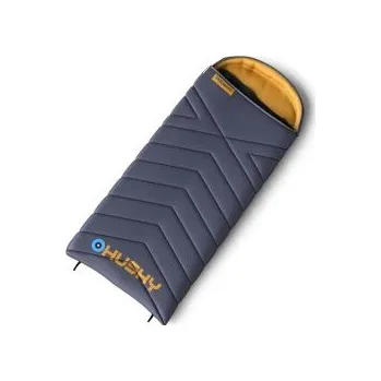 Spacák Husky Gizmo dark blue výška osoby do 195 cm - pravý zip; Modrá spacák + DÁREK DLE VÝBĚRU!