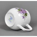 hrnek 300ml BAŇÁK-FIALKY 8354 V1+V3, čes.porcelán