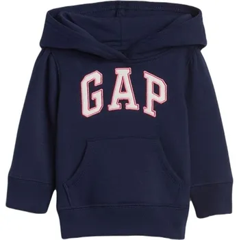 Dívčí mikina Dívčí mikina GAP LOGO 3Y Tmavě modrá, Bílá, Růžová