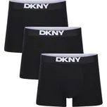Pánské boxerky DKNY NEW YORK M Černá, Bílá