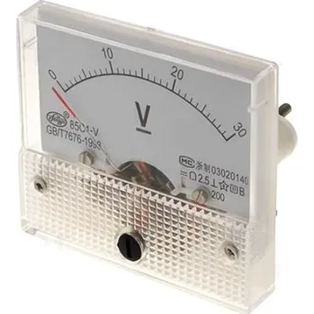 Analogový voltmetr V1067 30V