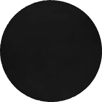 Koberec Koberec Pouffy černý, kruh