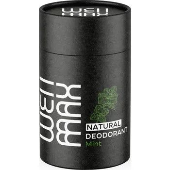 WellMax Natural deodorant, přírodní deodorant, 50 ml, 4 druhy Příchuť: Mint