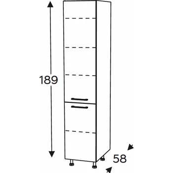 Kuchyňská skříňka Kuchyňská skříňka Mono M SD50D2