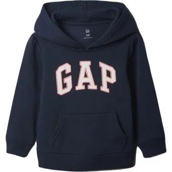 Dívčí oblečení Dívčí mikina GAP LOGO 2Y Tmavě modrá, Bílá, Lososová