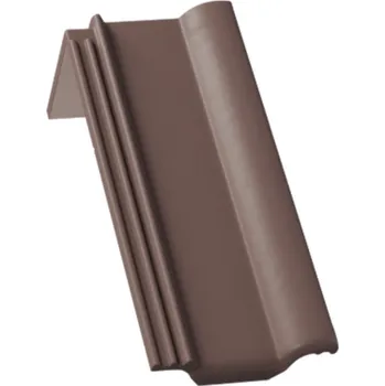 KM BETA Taška střešní pultová půlená samet hnědá