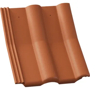 KM BETA Taška úžlabní základní samet cihlová